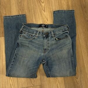 Hollister Men’s Straight Epic Flex Jeans Blue Size 31 x 30